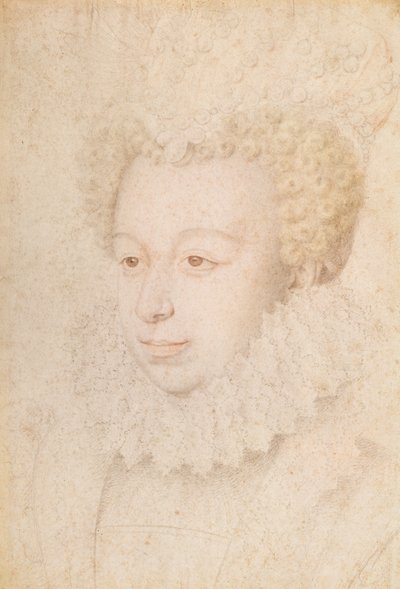 Porträt einer Frau von Daniel Dumonstier or Dumoustier